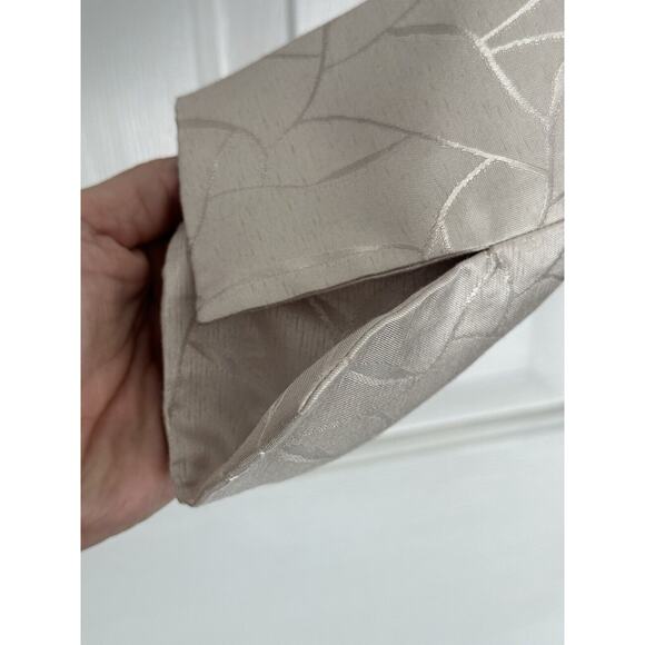 EUC Le Suit 2 Piece Blazer Skirt Set Light Gold Champagne Shimmer Design Size 10 - Picture 16 of 16